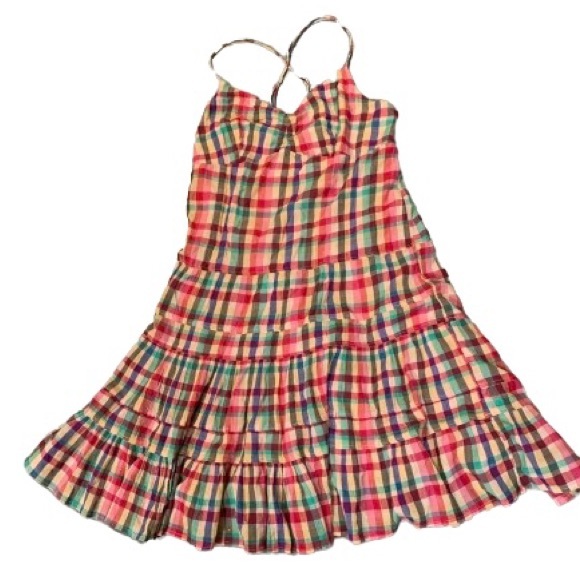GAP plaid pattern dress - Picture 1 of 3